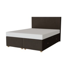 Основа COMFORT SUPREME с табла Bergen и дамаска Nika Espresso 123